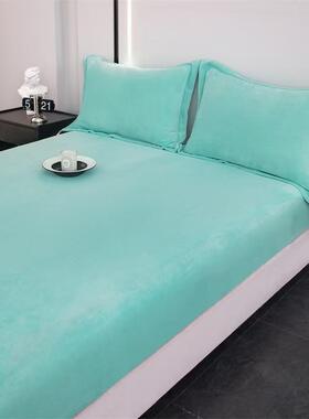 秋冬季A类母20250907婴级牛奶绒全包榻床笠20定制榻米防滑床罩0x2