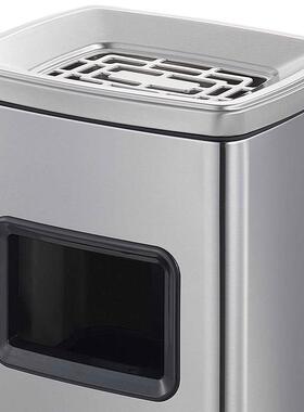 n烟蒂GPX-25B柱 不锈烟钢烟灰f兜方形灰桶吸烟筒g吸烟桶烟桶柱灭