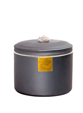 新中式样板房酒店软装饰品售楼处陶瓷储物罐设计师必选工艺品摆件