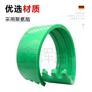 开槽机手腕孔铝座胶垫科盛隆增城东方品龙半自动轮转开槽机优力胶