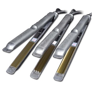 韩国空气刘海玉米烫弧度夹板卷直发器两用凹凸U型C形发尾内扣梨花