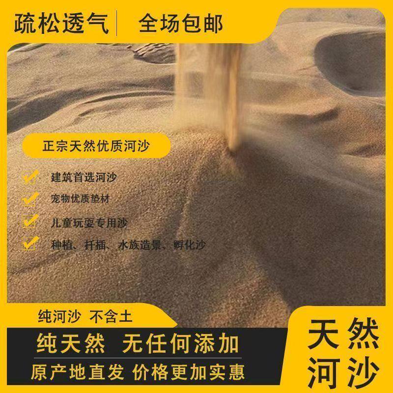 细河沙50斤已消毒宠物沙