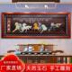 客厅装 饰画中式 沙发背景墙挂画实木牌匾大气立体壁画中国风玉雕画