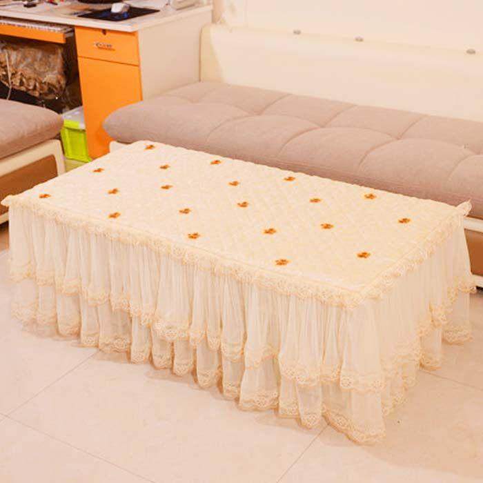 现代茶几桌布餐桌台布床头柜防尘蕾丝通用盖巾长方形布艺客厅包邮,居家布艺,桌布,淘宝优惠券,粉丝福利购,淘宝优惠卷