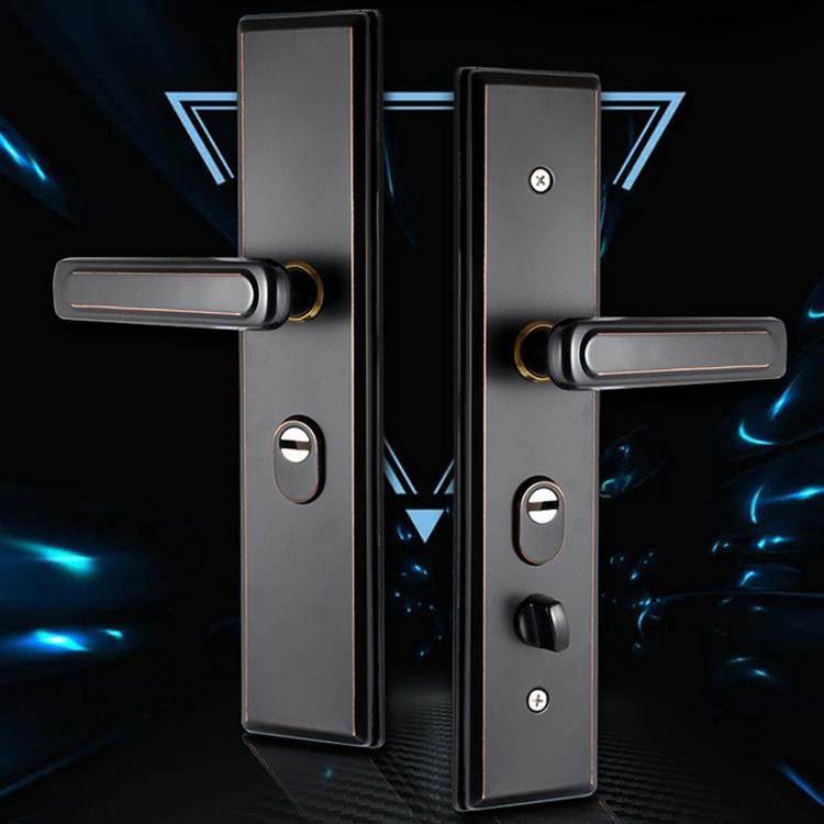 新款不锈钢防撬防盗门把手替换入户门锁面板拉手牢固耐用609B款,基础建材,机械门锁,淘宝优惠券,粉丝福利购,淘宝优惠卷