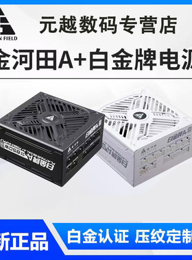 金河田白金牌A+850W台式机全模组日系电容额定1050/1250W电脑电源