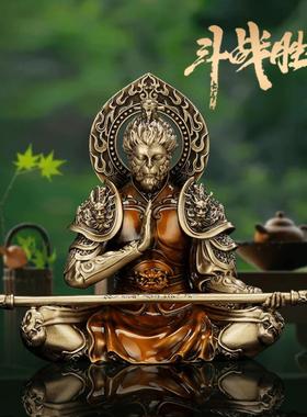 黑神话孙悟空周边斗战胜佛汽车中控台车内饰品摆件男装饰摆件现代