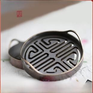 清辰纯铜摩擦切割香炉压力香灰卧室香薰香炉香密封工具供应沉香檀