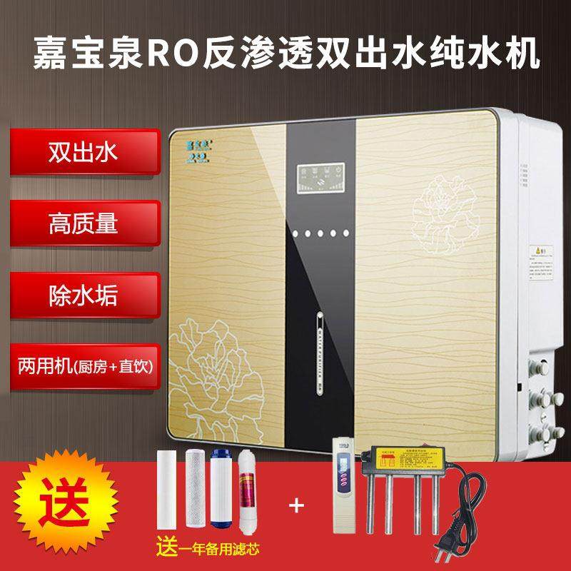 智能双水净水器家用直饮厨房除垢除味ro反渗透纯水机高配自吸包邮