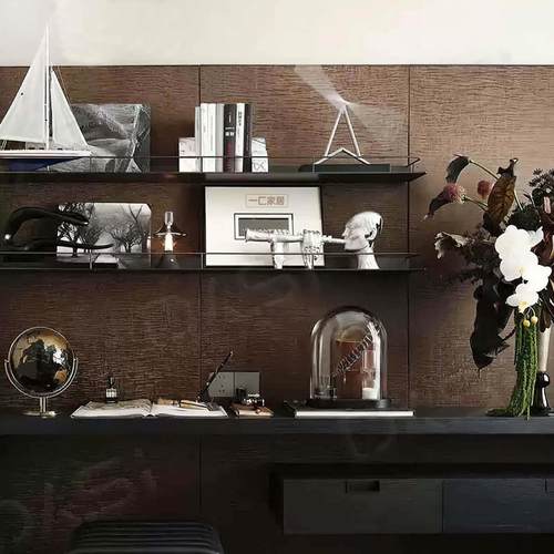 一匚 现代轻奢地球仪帆船模型 样板间办公室书房软装家居摆件饰品