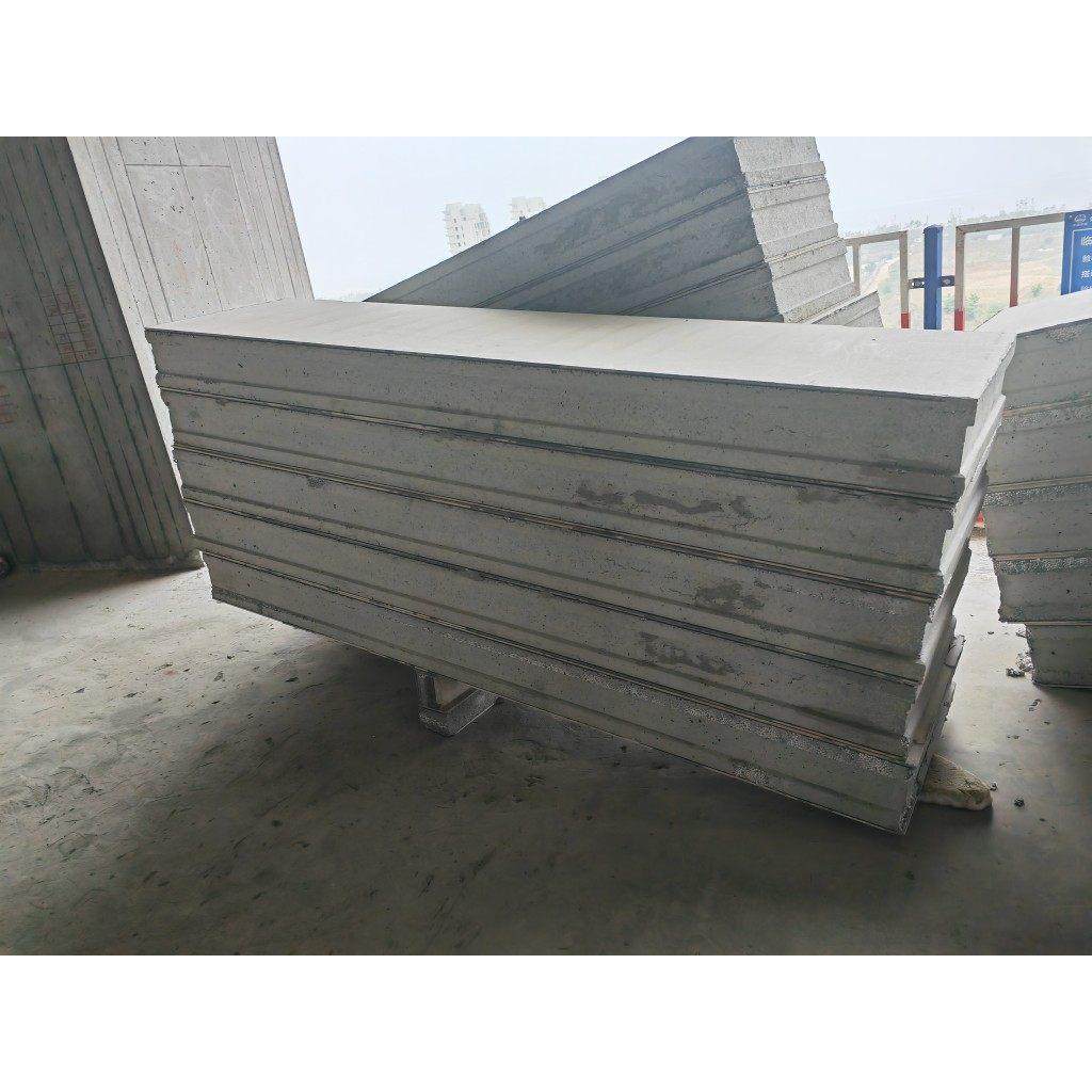 五莲水泥发泡覆合板轻质隔墙板防火保温隔音墙体材料办公室隔断墙