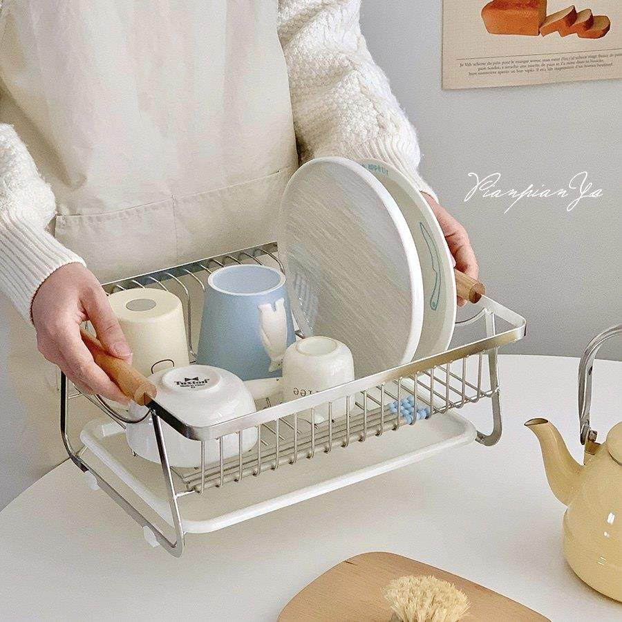 家用不锈钢碗碟水槽沥水架厨房碗盘碗筷镂空收纳层架厨具置物架台,厨房/烹饪用具,碗架,淘宝优惠券,粉丝福利购,淘宝优惠卷