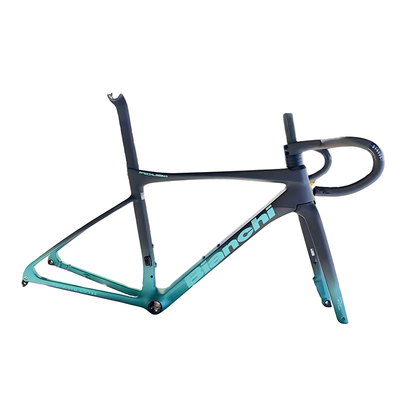 比安奇25款黑绿色车架公路自行车