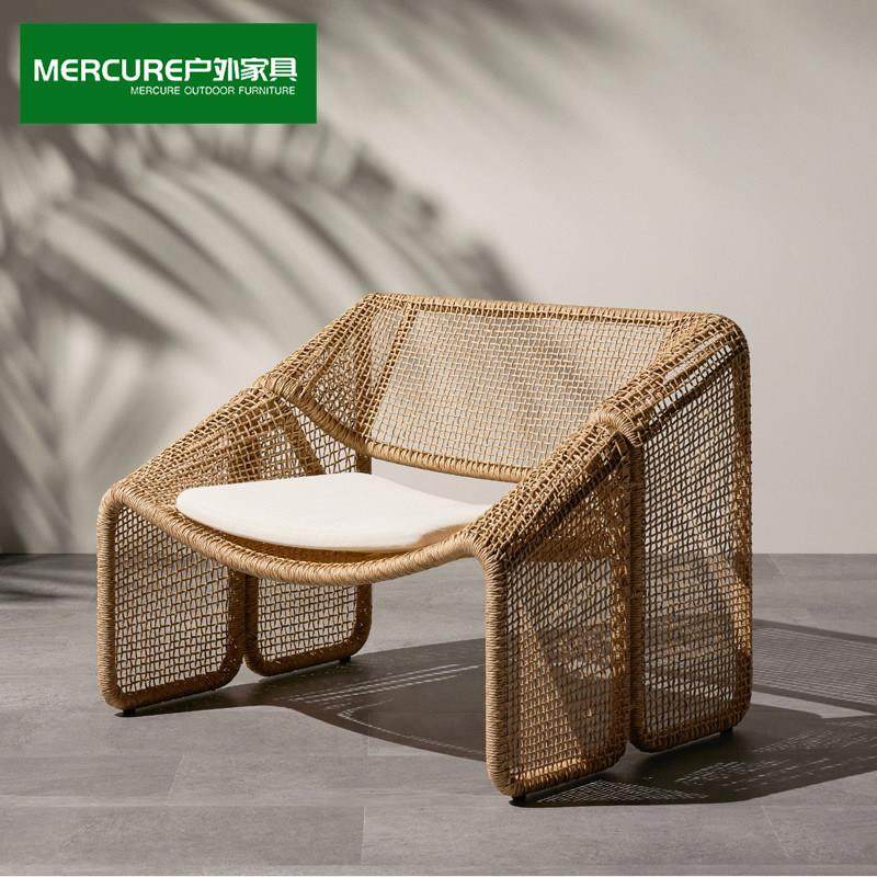 户外藤编沙发花园庭院阳台懒人露天露台民宿椅三件套茶几组合家具,住宅家具,户外沙发,淘宝优惠券,粉丝福利购,淘宝优惠卷