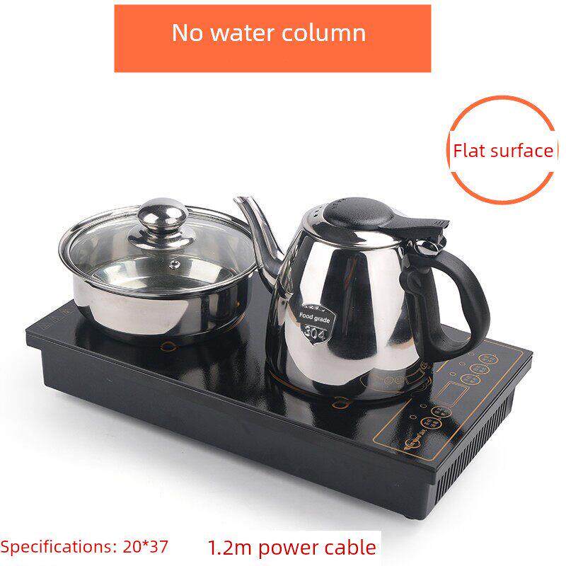 全平面板无加水柱不上水家用电磁茶炉烧水消毒泡茶台嵌茶盘几桌