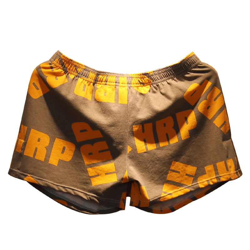 3条内裤男阿罗裤平角裤纯棉夏天薄款加大码宽松家居四角裤短裤头