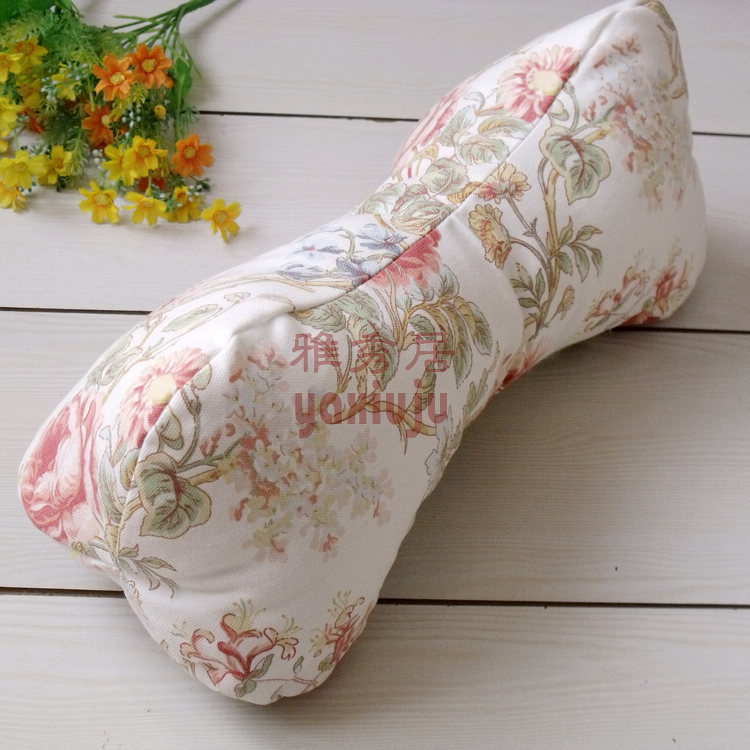 骨头枕 沙发腰靠垫 椅子腰枕 抱枕 汽车靠枕