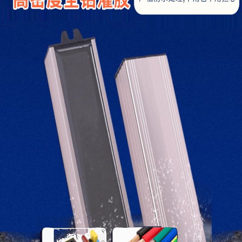 超亮12vled夜市灯板地摊灯摆摊暖黄光照明灯头48v60v户外防水节能