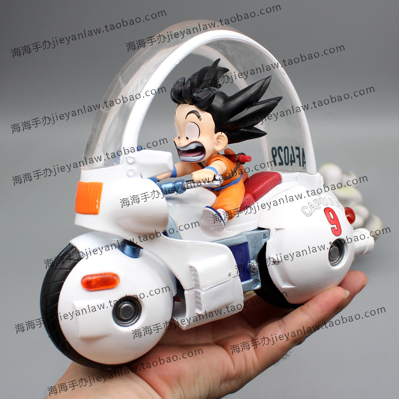 七龙珠 GK 机车机车父子孙悟空孙悟饭模型动漫模型桌面主机壳摆件