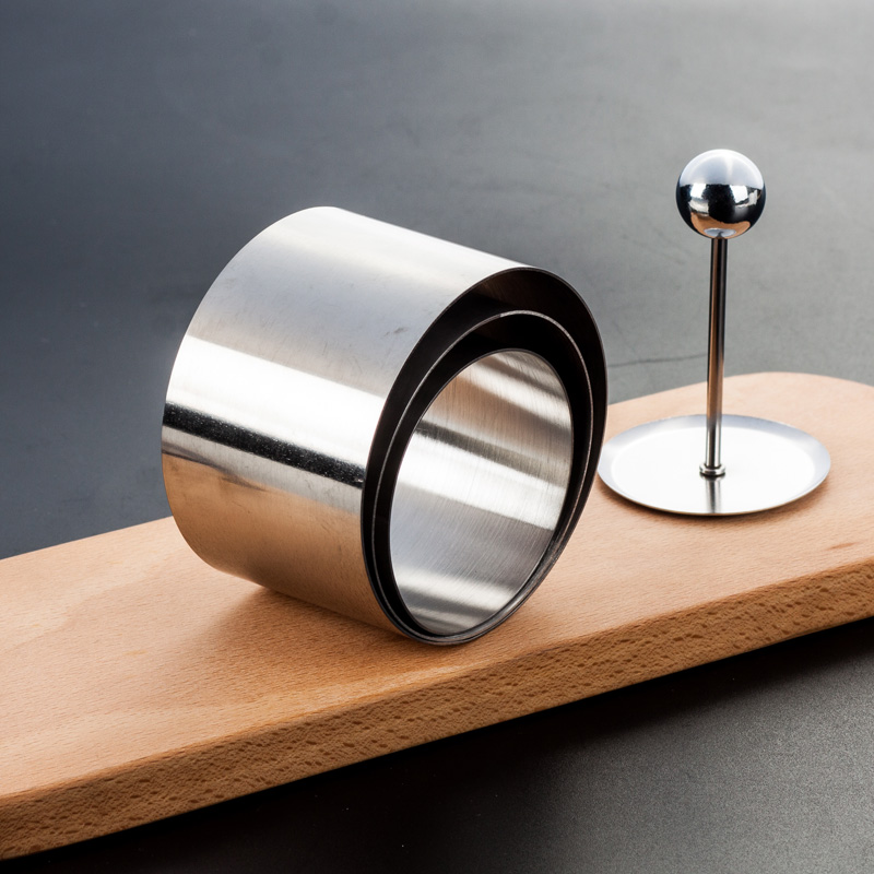 菜品造型工具新不锈钢酒店厨师创意美食定型盘饰厨房圆形凉菜模具