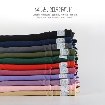 男睡衣上衣单件女夏季薄款短袖t恤重磅纯棉200克加大码情侣家居服