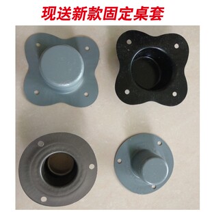 火锅炉台桌脚四腿柱子六脚四脚八仙腿对开铁脚折叠脚圆桌腿餐桌脚