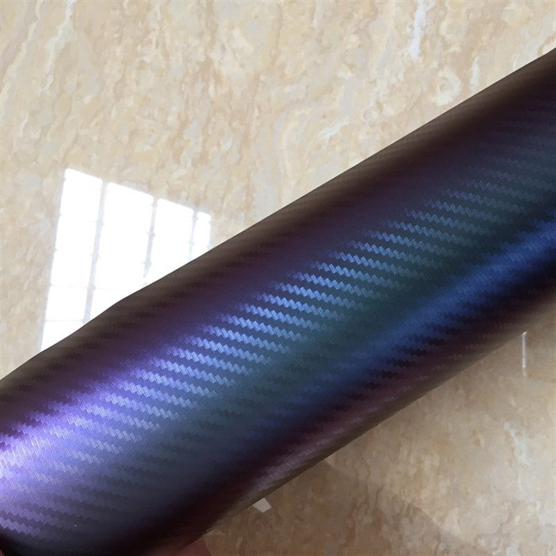 汽车贴膜变色龙碳纤维贴纸 电动车车贴改装车膜个性装饰改色膜