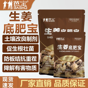 芭宝生姜底肥宝生姜专用底肥黄姜颗粒提高免疫改善增产增收大姜