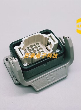 HARTING重载连接器 24针10A公芯底座 热流道接线盒 09160243001
