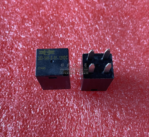 303-1AH-S-R1 12VDC 全新散装松川汽车继电器 4脚  DC12V