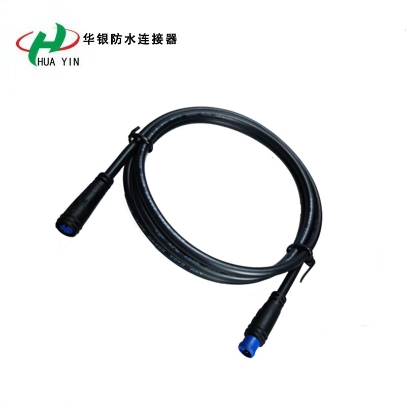 M6 2芯3芯4芯5芯6芯公母延长线1米  4p5p6p线束连接线 迷你小接头