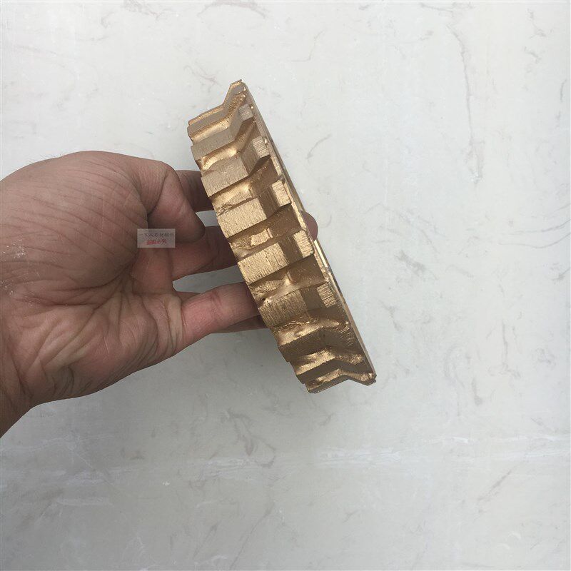 石材磨边机磨轮 单倒边 45度角边 磨具 烧结轮 金刚轮单倒角