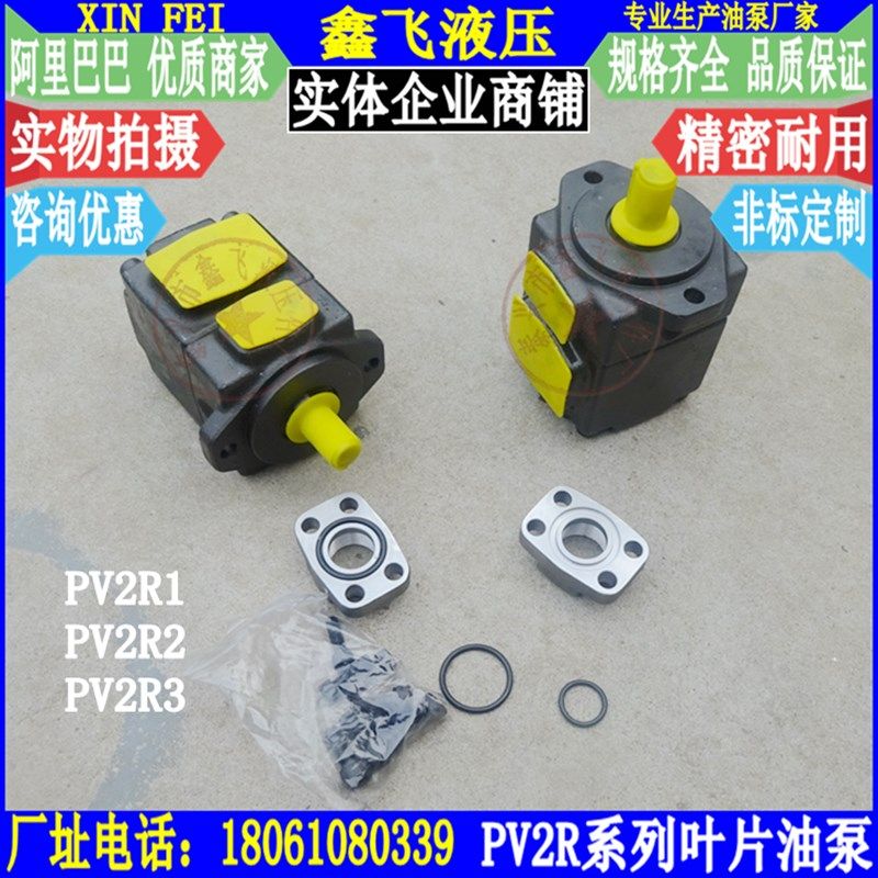 PV2R1-4 6 8 10 12 14 17 19 23 25 28 31-F1高压高性能叶片泵