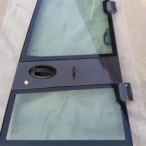 小松挖掘机PC56-7驾驶室门总成带玻璃油漆门锁