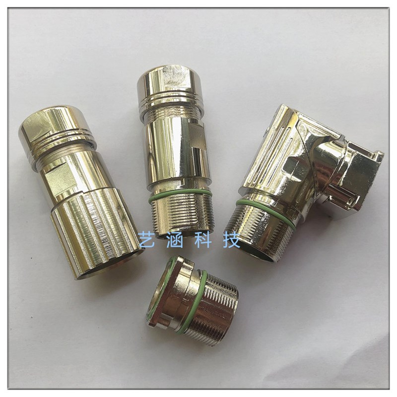 伺服电机插头插座M23 6 7 9 12芯16 1719传感器 M623编码器连接器