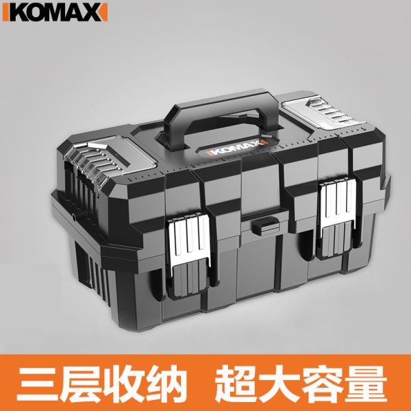 德国特大号工具收纳箱多功能家用车载工业级手提式五金工具收纳盒