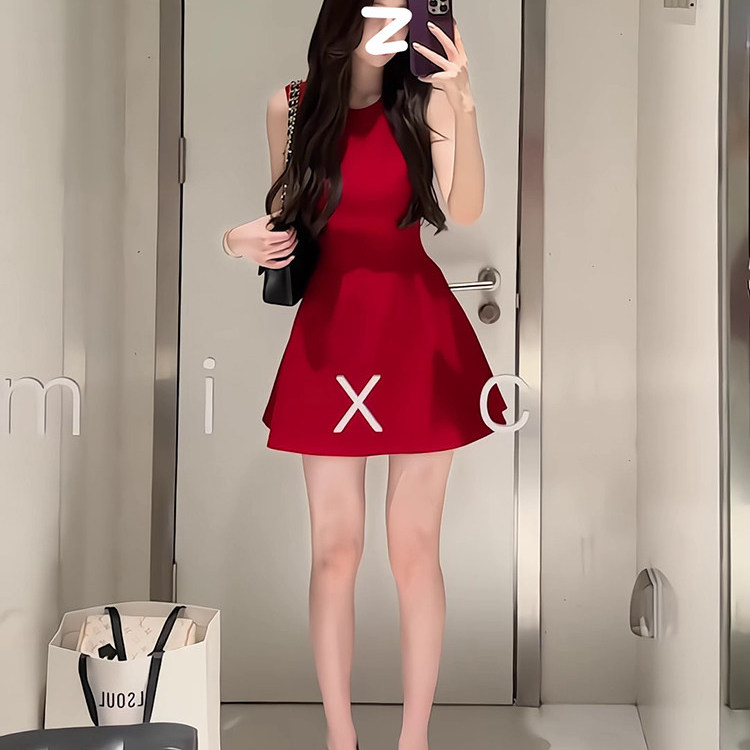 法式订婚礼服敬酒服收腰显瘦短裙