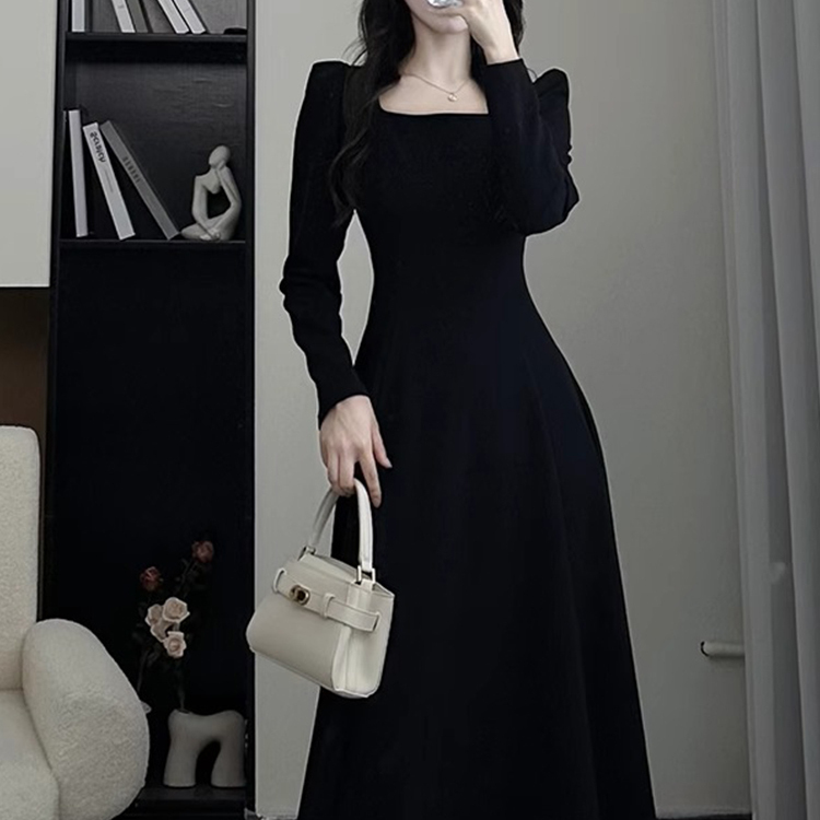 【赠运费险】2025秋冬新款赫本裙