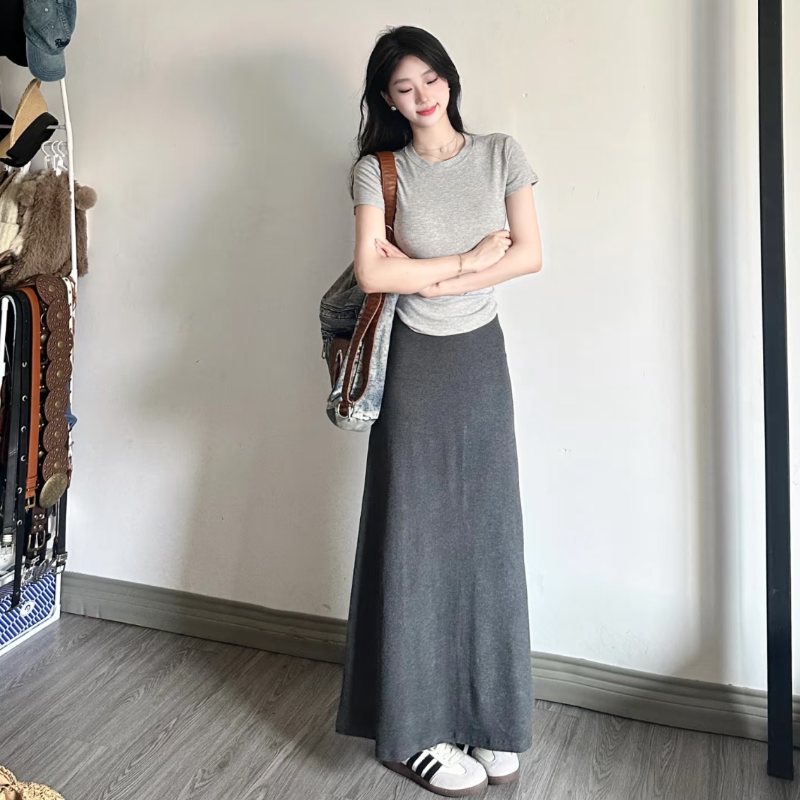 【赠运费险】夏季高级垂感半身裙