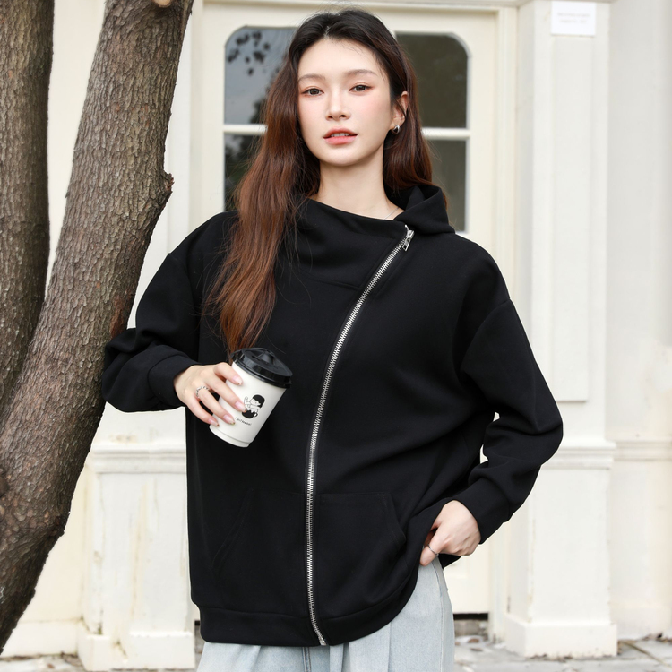 2025新款流行爆款拉链卫衣外套