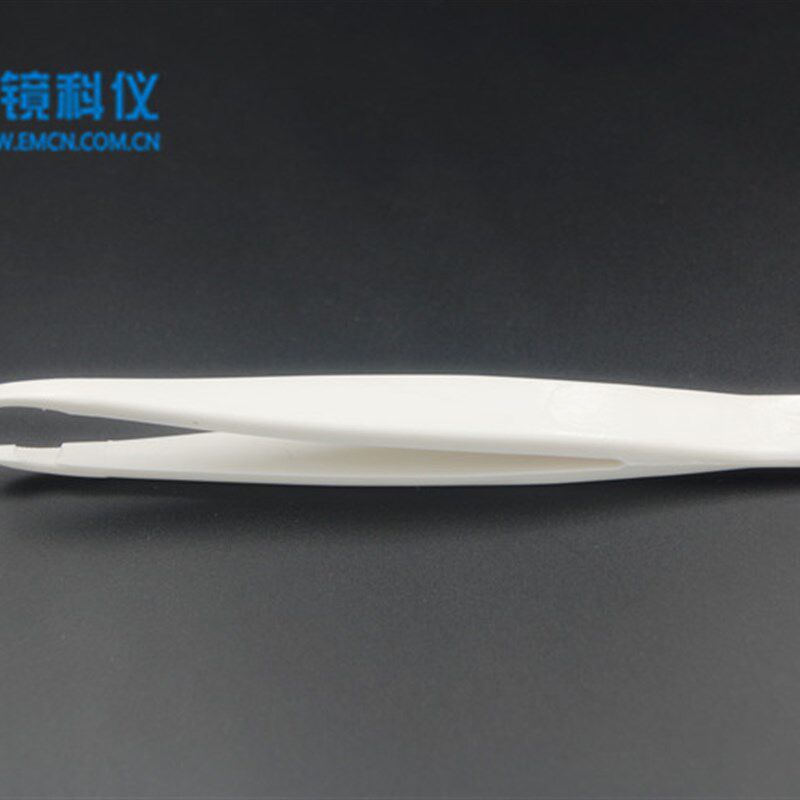 Ted Pella 美国进口耐氟氢酸晶片用锯齿头塑料镊子 电镜耗材