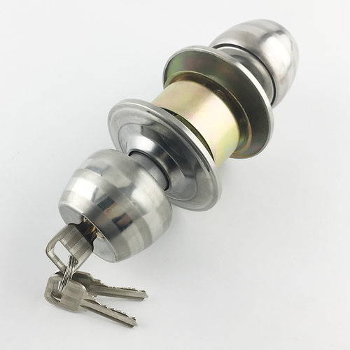 室内门锁单锁舌(斜舌)机械门锁球锁球形圆球锁卧室实木门球