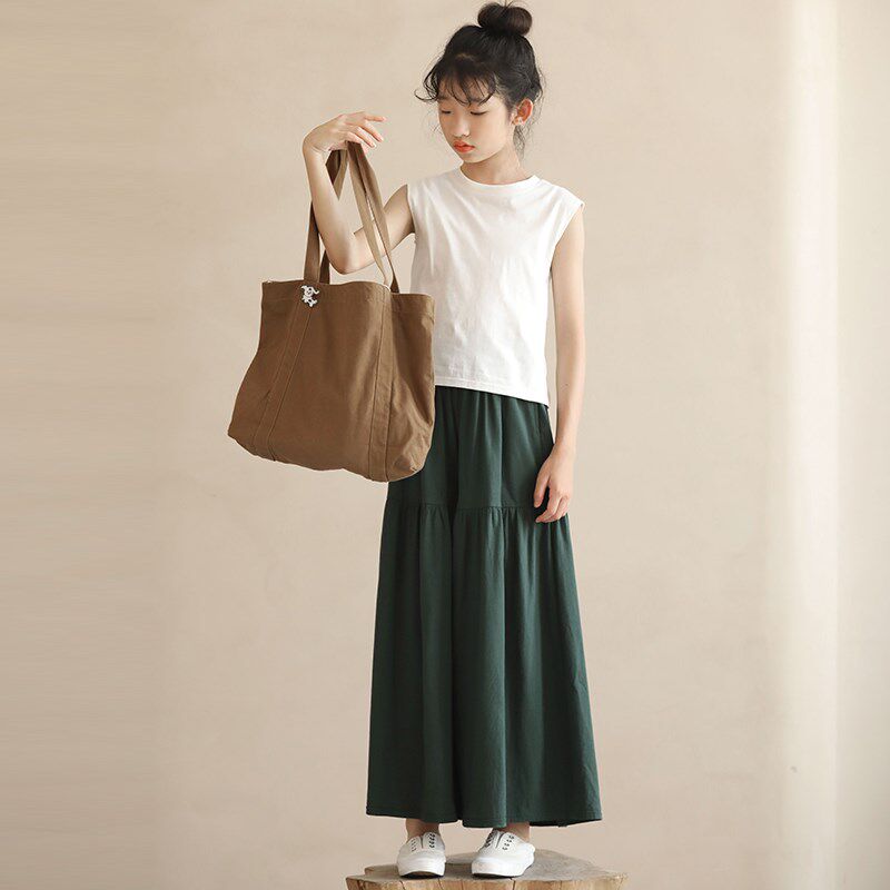 女童套装夏季2024新款时髦洋气中大童背心儿童阔腿裤裙裤子两件套