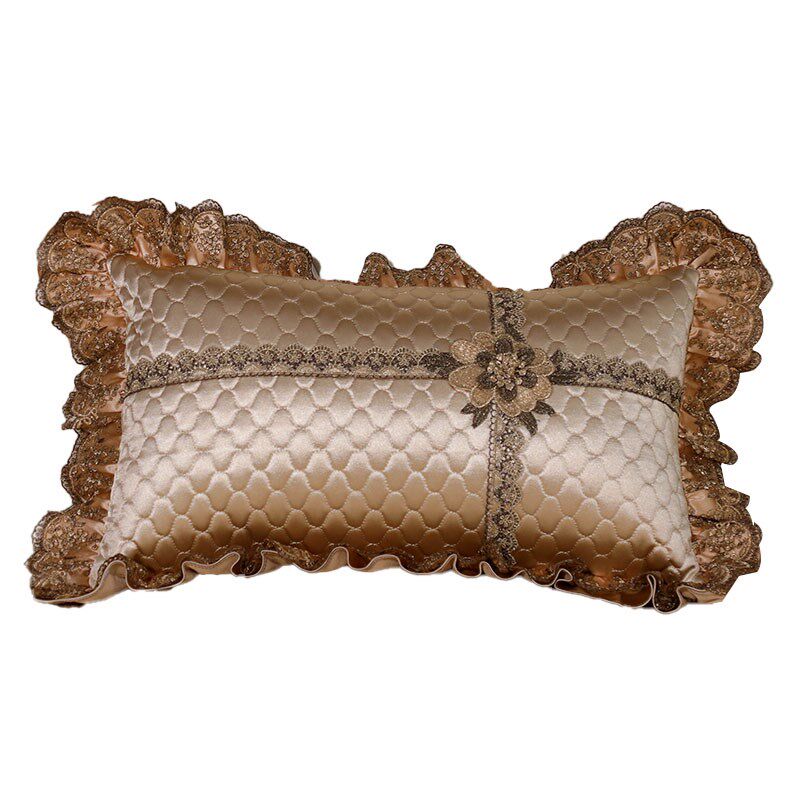 欧式沙发靠枕套罩长方形靠背垫客厅家用轻奢抱枕靠垫抱枕套不含芯