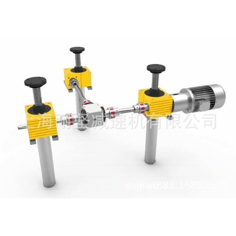 NCT齿轮齿条同步升降机用于新能源汽车换电站提升设备伺服控制