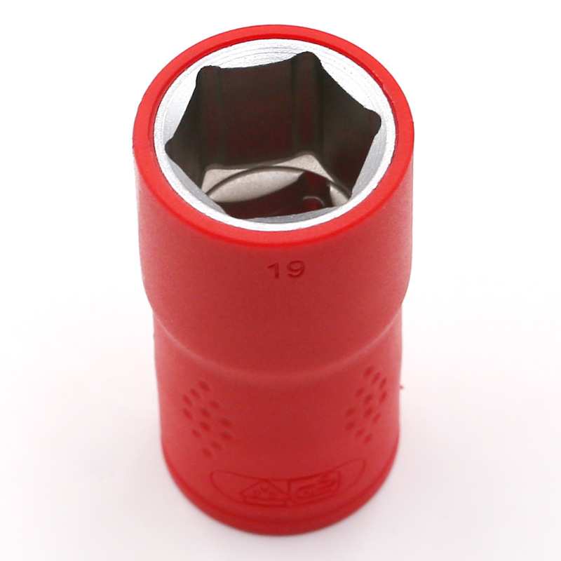 WEDO维度绝缘工具VDE认证工具 绝缘注塑套筒头（C=1/4