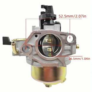 铝合金GX270化油器带燃油管路 13HP 垫圈188F190F11