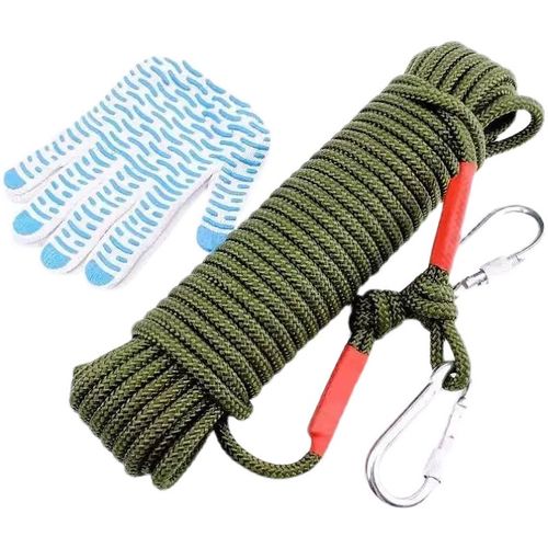 钢丝芯安全绳户外绳子绳索防护登山绳捆绑应急救生救援晾衣尼龙绳