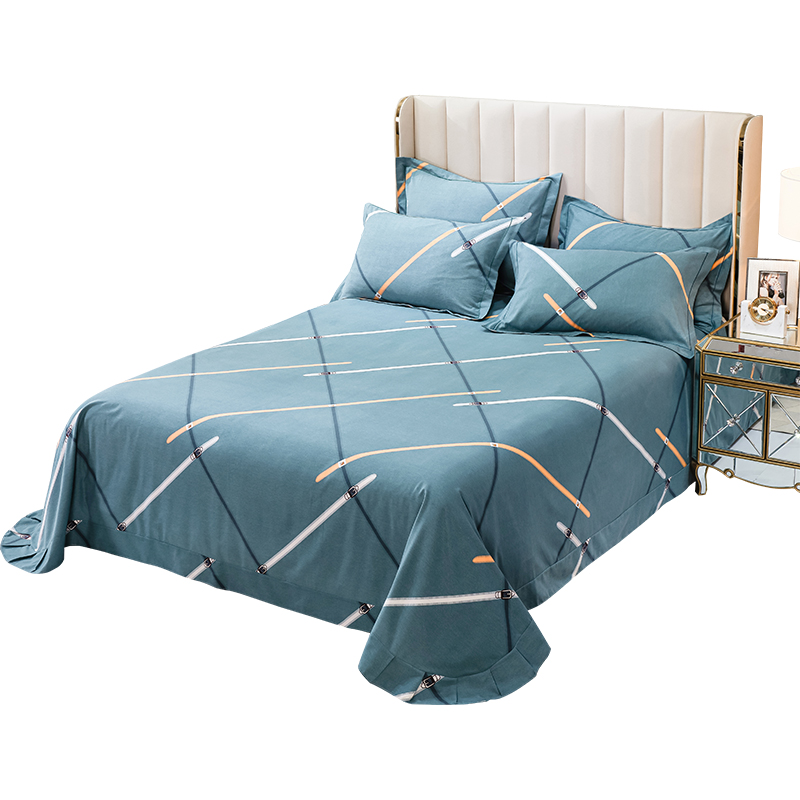 加厚全棉磨毛床单单件冬季保暖睡单1.2米1.5/1.8m单双人床被单