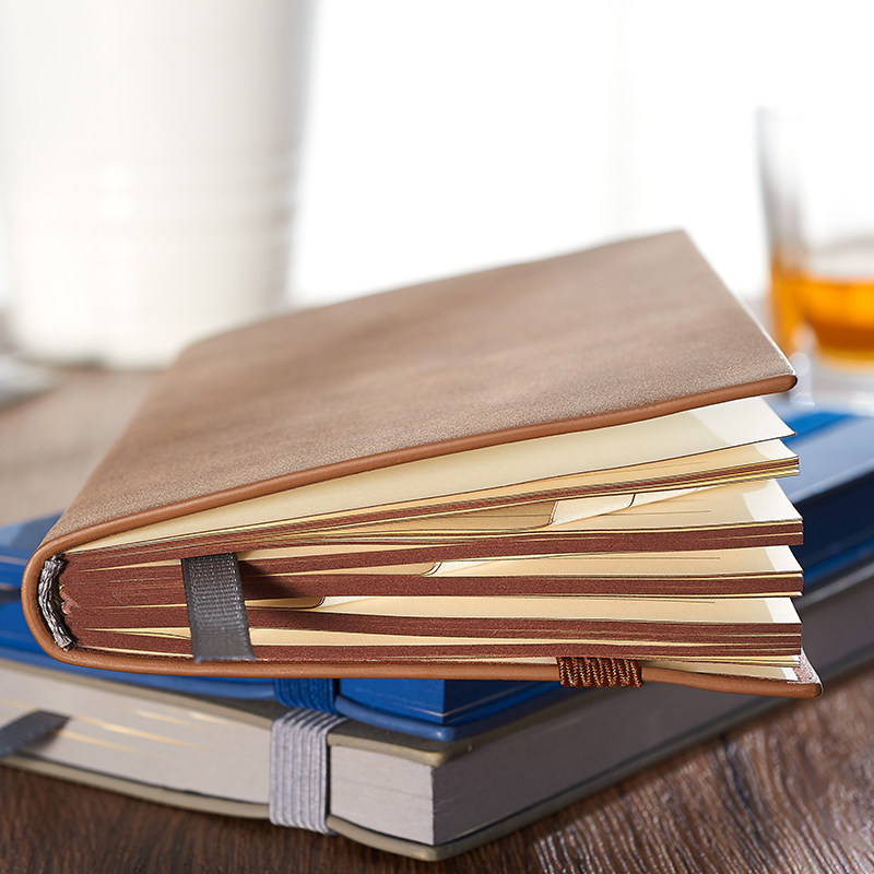 sfeng顺风 A6小号便携随身笔记本子小巧软皮面简约商务办公工作小